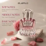 Elianto Queen Eau De Parfum - Women’s Perfume for Daily Wear, Fresh Floral Fruity Scent, Lovely Queen