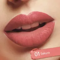 Elianto Sundae Lip Cream – All-Day Wear, Soft Matte & Kiss-Proof, 01 Sakura