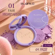 Elianto Velvet Matte Compact Powder | Oil Control, Natural Coverage & Lightweight, 01 Fair