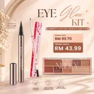 Elianto Eyes Glow Kit Set (Eyeshadow + Eyeliner + Eyebrow), Set 1