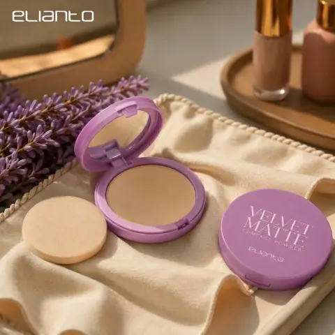 Elianto Velvet Matte Compact Powder | Oil Control, Natural Coverage & Lightweight, photo 1