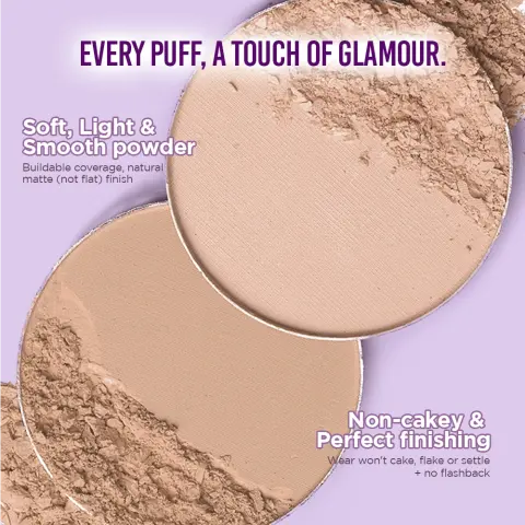 Elianto Velvet Matte Compact Powder | Oil Control, Natural Coverage & Lightweight, photo 4