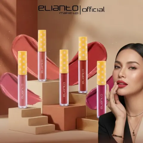 Elianto Sundae Lip Cream – All-Day Wear, Soft Matte & Kiss-Proof, photo 1