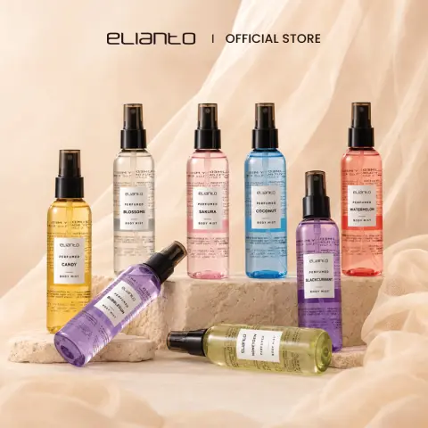 Elianto Body Mist (Coconut/ Watermelon/ Bubblegum Scent) 100ml – Lightweight and Non-Sticky, photo 2