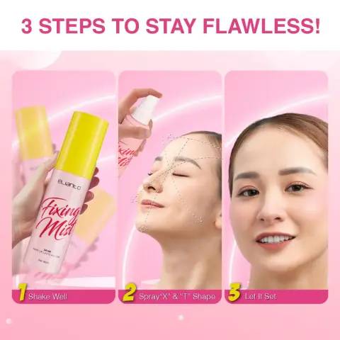 Elianto Fixing Mist – Long-Lasting Makeup Setting Spray for a Fresh, Smudge-Proof Finish, photo 2